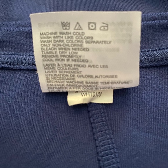 nwot ANUE NEW BALANCE royal blue athletic sleeveless top - Picture 10 of 10